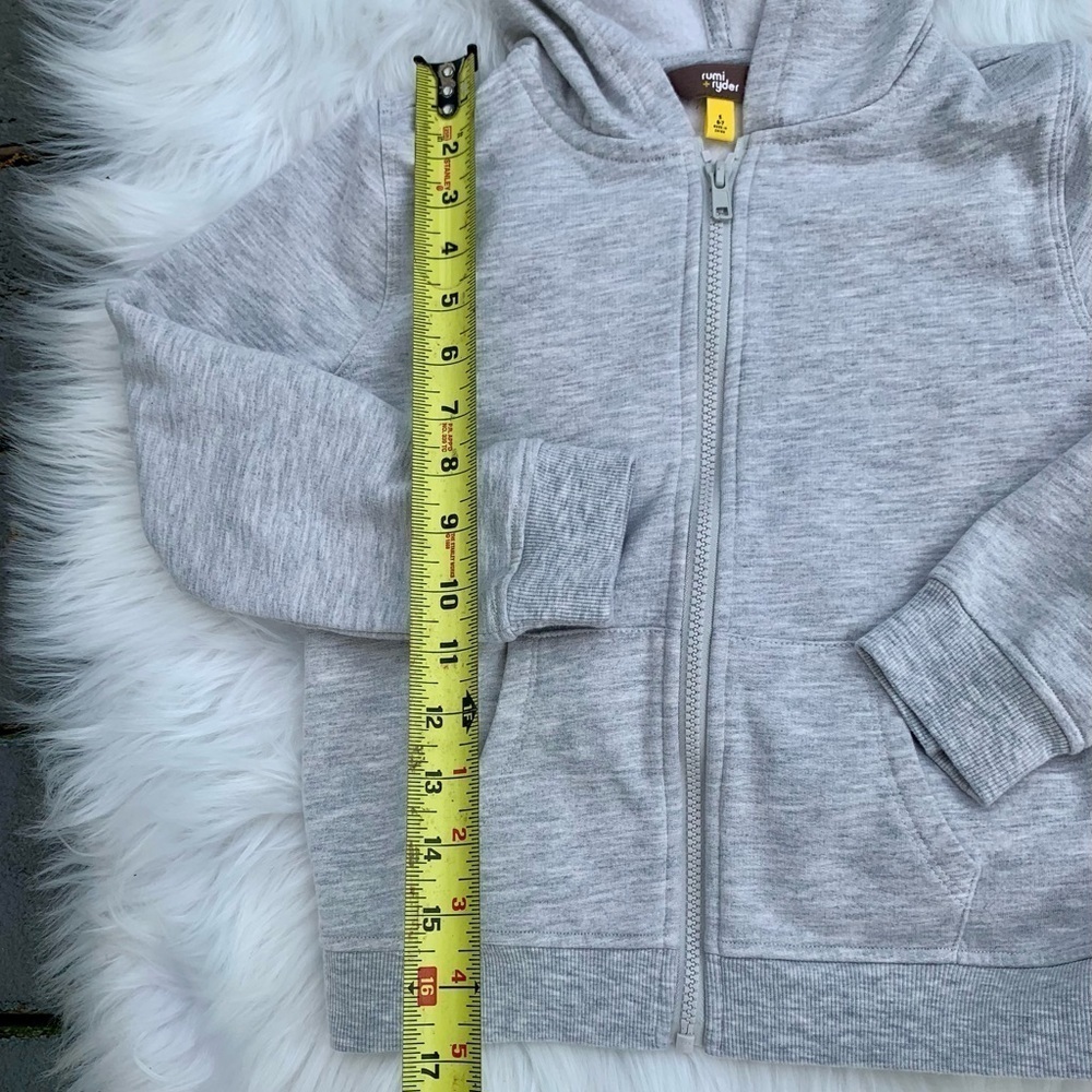 Rumi & ryder girls full zip hoodie sweatshirt stitch fix - size Small - Picture 4 of 5